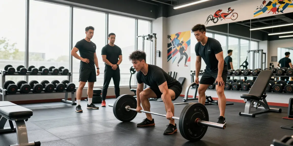 Prime Pharma Shop bietet hochwertige Steroide für Bodybuilder in einem modernen Fitnessstudio.