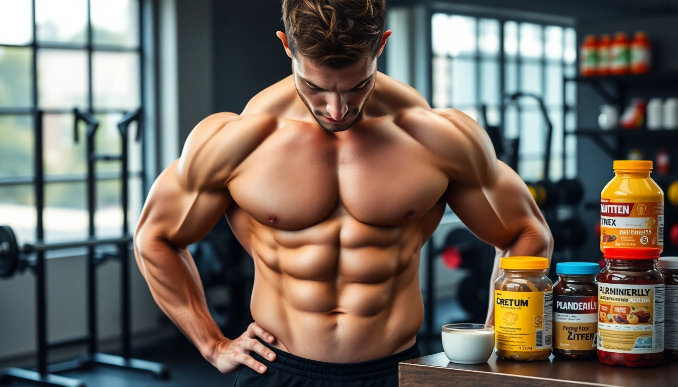 Professionelles Fitnessbild mit Unique Pharma Steroids für Hormonoptimierung