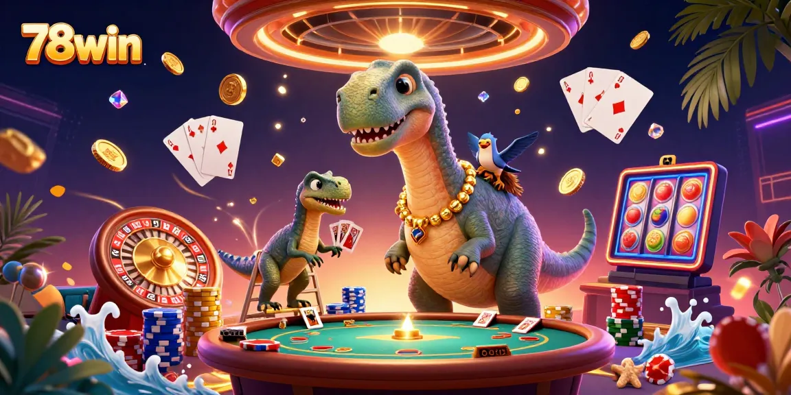 Experience thrilling gaming at 78win with vibrant slot machines and dynamic gaming elements.