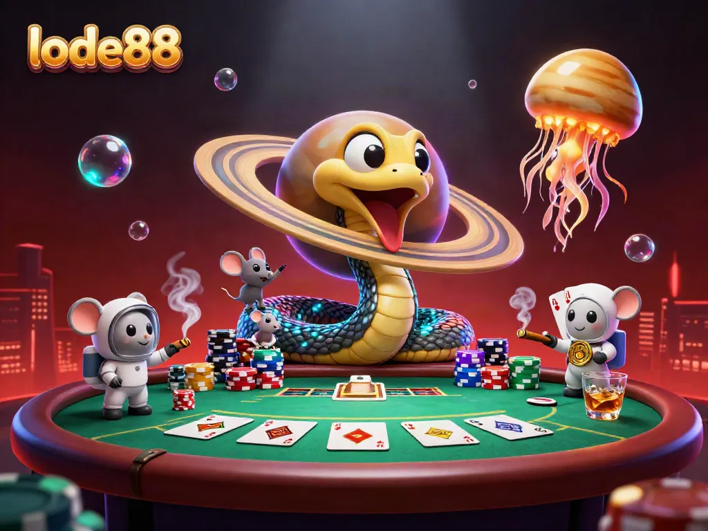 Experience thrilling bets and exciting wins with lode88 at a cosmic casino