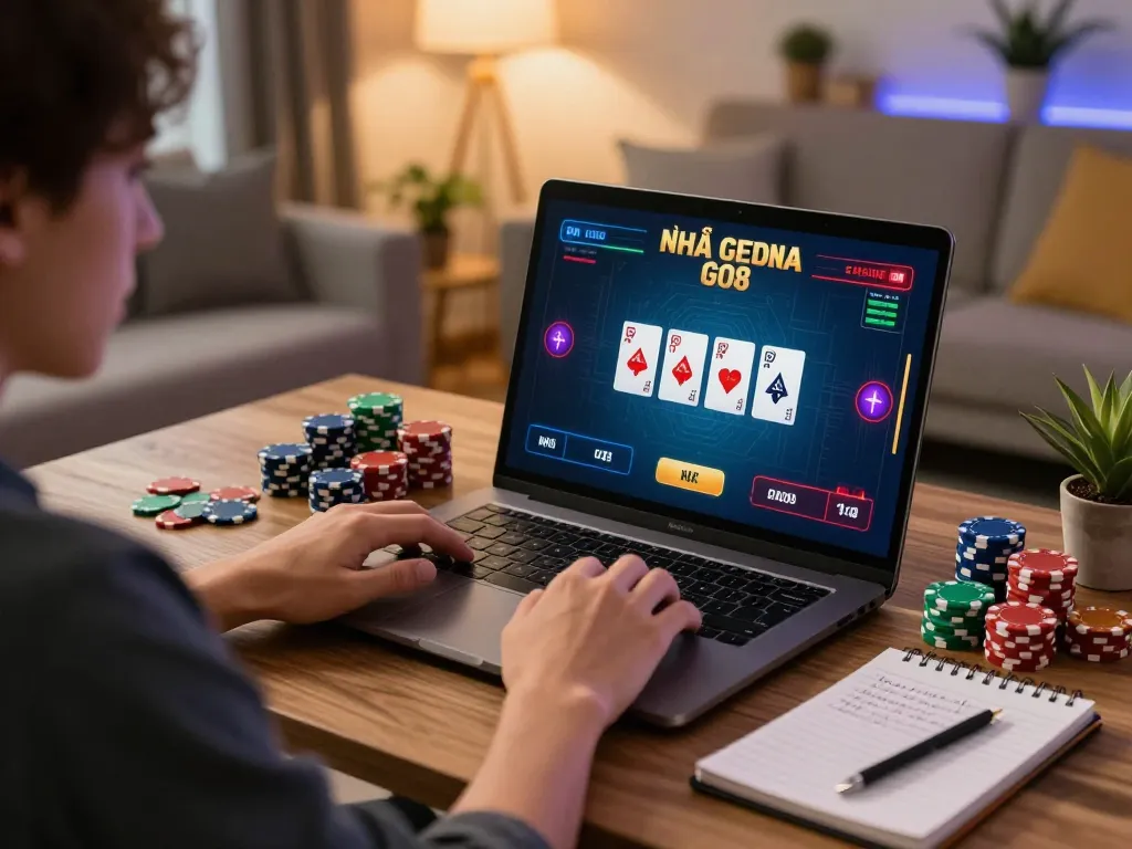 Engaging gameplay at nhà cái go8 with a player actively involved in online casino action.