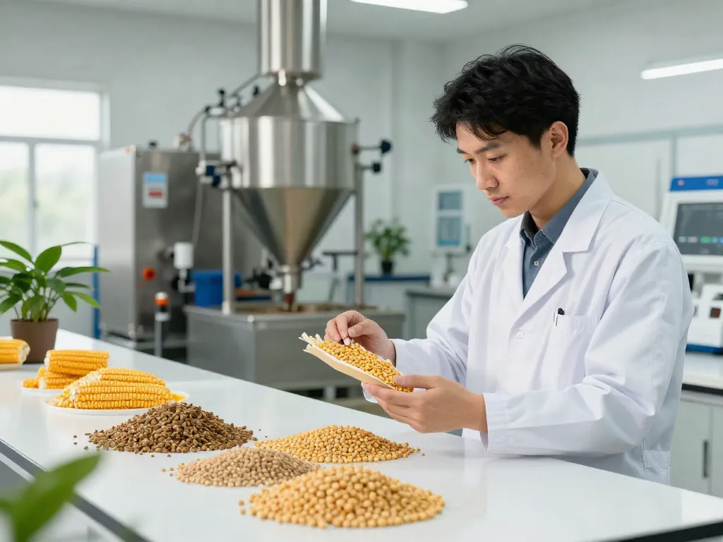 Quality control in ROKOK88 slot animal feed production facility ensuring high standards.