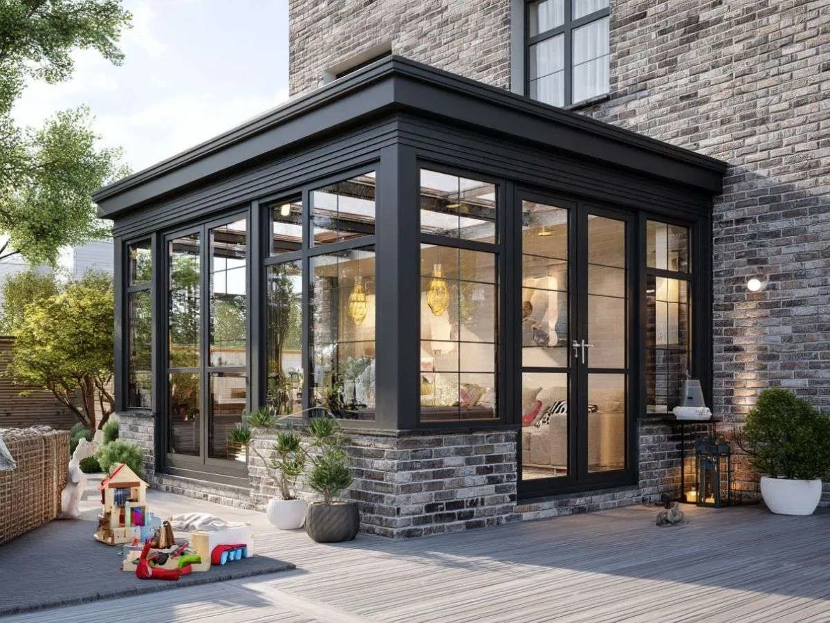 Langlebige Qualitat und modernes Design dank Wintergarten Aluminium